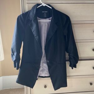 3/4 sleeve blazer